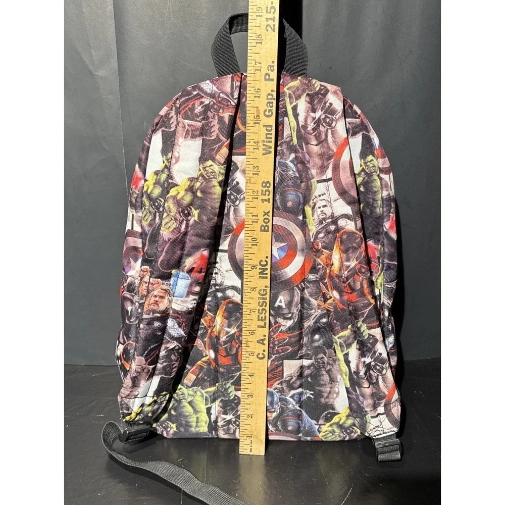 Marvel Comic Heroes Avengers Age Of Ultron 17 inch Backpack‎ Thor Iron Man